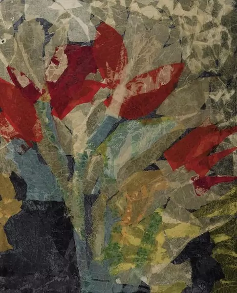 HELEN DAHM — Grosses Blumenmotiv. 1963. — Koller Auktionen