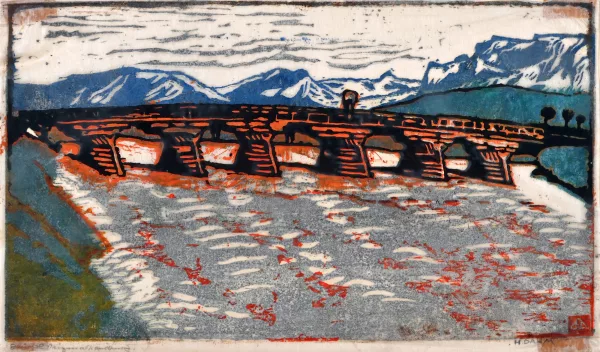 Helen Dahm — Brücke, um 1912 (München)
