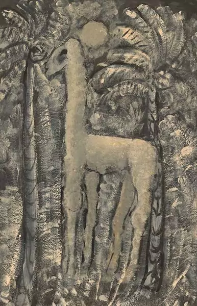 HELEN DAHM — Dromedar im Mondschein. — Koller Auktionen