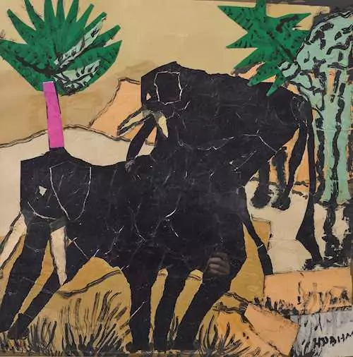 HELEN DAHM — Elefanten. 1965. — Koller Auktionen