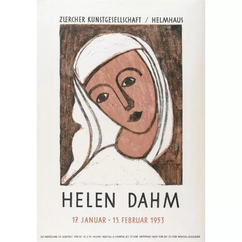 Helen Dahm — "Zürcher Kunstgesellschaft Helen Dahm 1953".