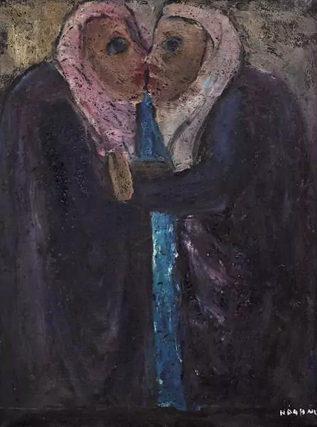 HELEN DAHM — Zwei Frauen. — Koller Auktionen