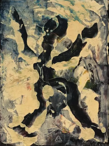 DAHM, HELEN — Composition with figures. — Koller Auktionen