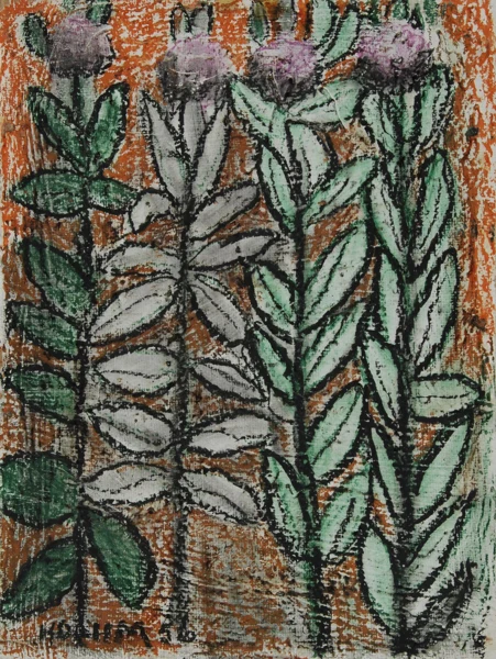 Helen Dahm — Vier Blumen, 1956