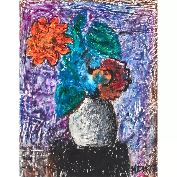 Blumen in Vase