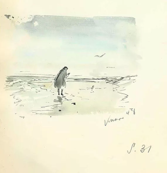 Helmut Knorr — Goethe, Johann Wolfgang von, Alles um Liebe. 1949.