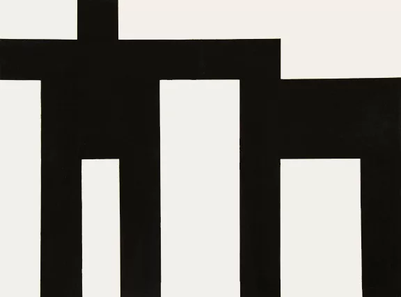 Helmut M. Federle — The Man and the Dog, 1982