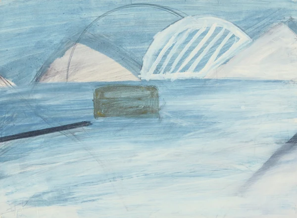 Helmut M. Federle — Ohne Titel, 1975