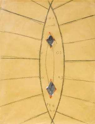 Helmut Federle — Ohne Titel, 1983