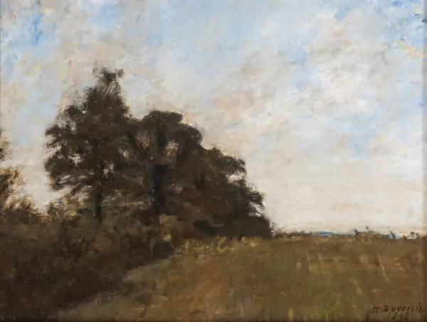 Henri DUVOISIN (1877-1959), "Lisière de forêt" — DognyAuction