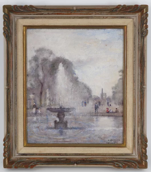 Henri Duvoisin — Vue de Paris