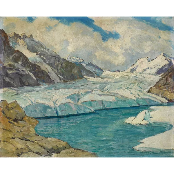 Henri-Édouard Huguenin — Gletschersee.