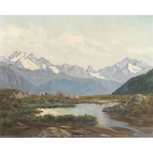 Henri-Édouard Huguenin — "Mare de la Moosfluh".