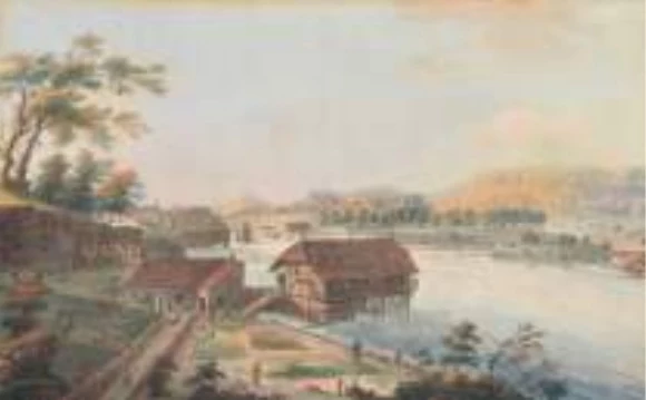 henri l eveque — Vue de Genève