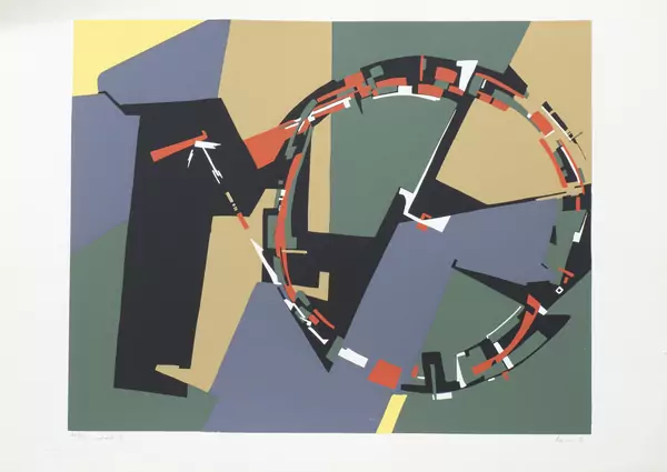 Henri MARCACCI (1925-1994), "Variante II", sérigraphie couleur — DognyAuction
