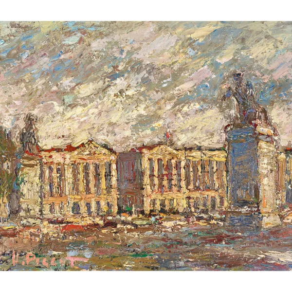 Henri Piccot — Pariser Stadtansicht.