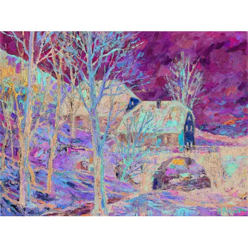 Henri Piccot — Die Mühle von Bayerel im Val de Ruz.