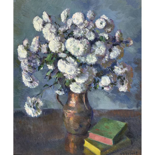 Henri Robert — Nature morte aux fleurs.