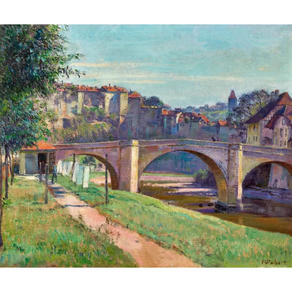 Henri Robert — Pont de Saint-Jean à Fribourg.