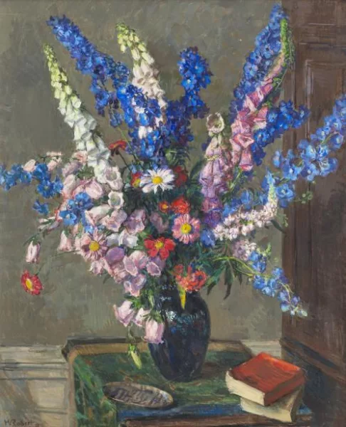 Henri Robert — Nature morte aux fleurs