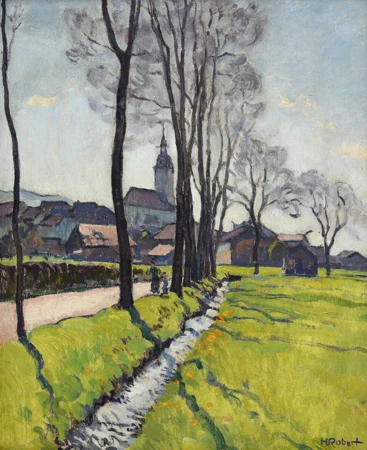 Paysage animé