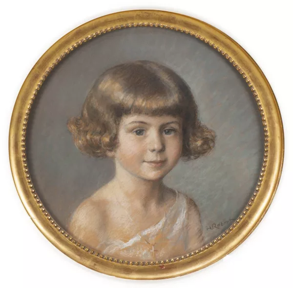 Henri Robert — Henri Marcel ROBERT (1881-1961), 'Portrait d'enfant'