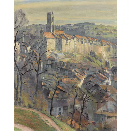 Henri Robert — Ansicht von Fribourg.
