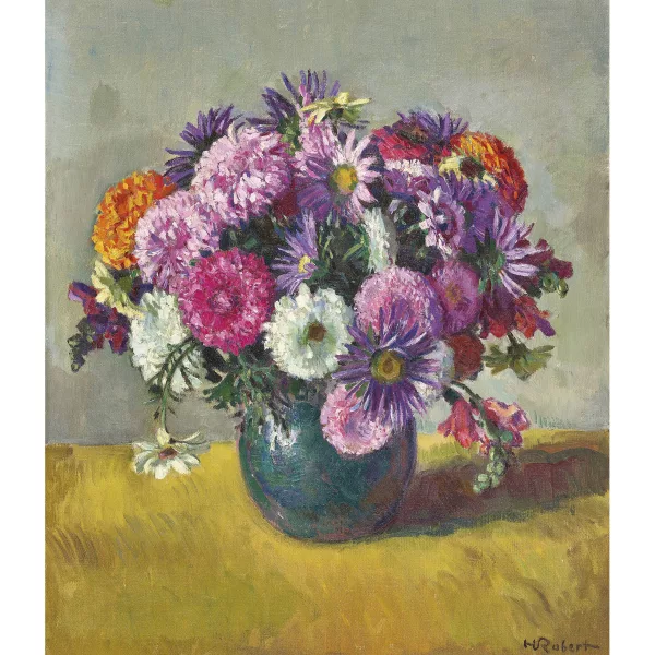 Henri Robert — Bouquet varié.