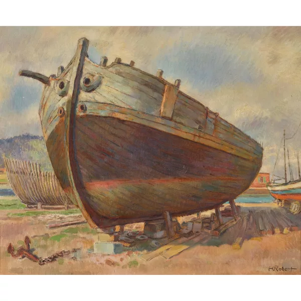 Henri Robert — "Chantier de démolition à Pesaro".
