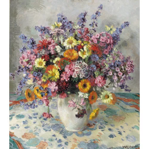 Henri Robert — "Bouquet varié".