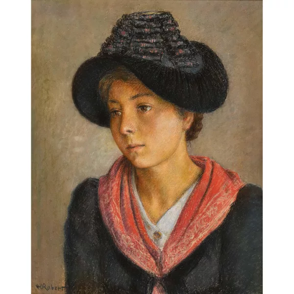 Henri Robert — Jeune valaisanne.