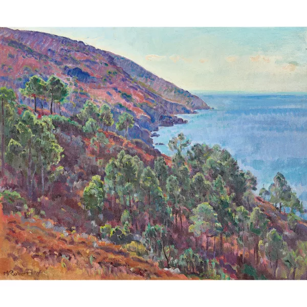 Henri Robert — Südliche Küstenlandschaft.