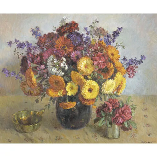 Henri Robert — "Bouquet d′Anémones".