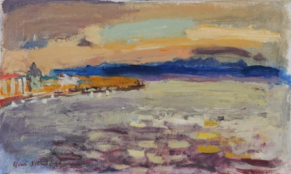 Henri Schmid — Föhn am Zürichsee, 1968