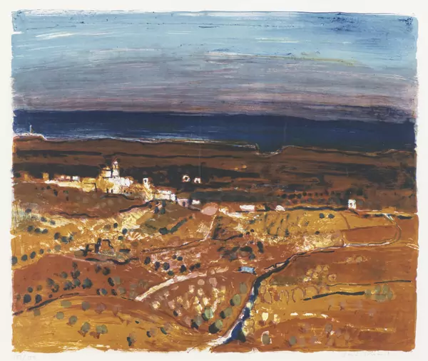 Henri SCHMID (1924-2009) , 'Paysage', lithographie coule… — DognyAuction