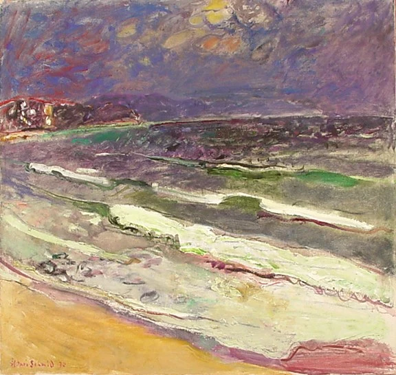 Henri Schmid — Uferlandschaft, 1970