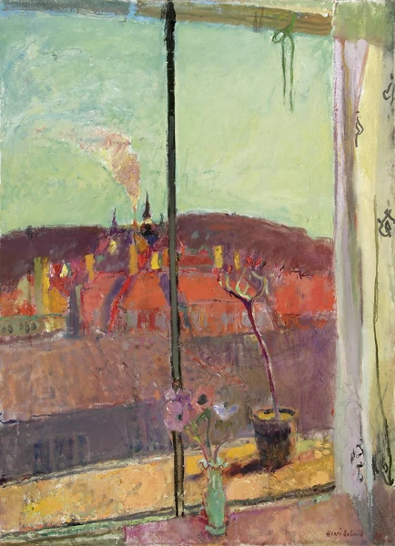 Henri Schmid — Recto: Märzmorgen; verso: Küstenlandschaft