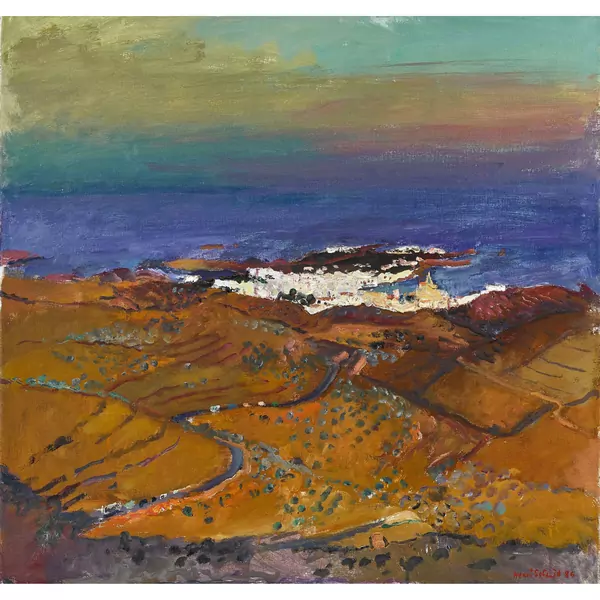 "Abend über Cadaqués"