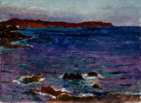 Südliche Küstenlandschaft. 1995
