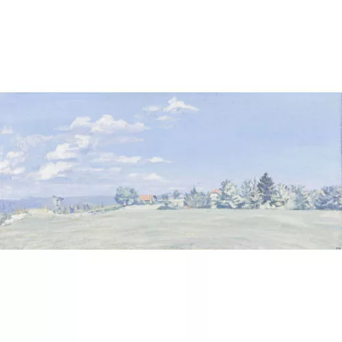 Henri Vaucher — Sommerliche Landschaft.