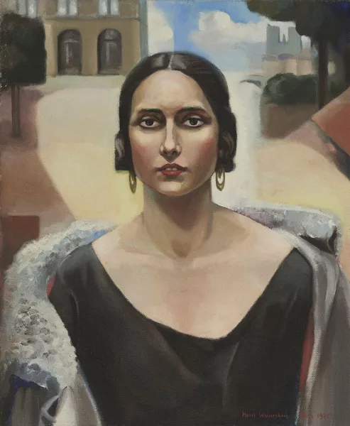 Henri Weissenbach — Portrait de femme