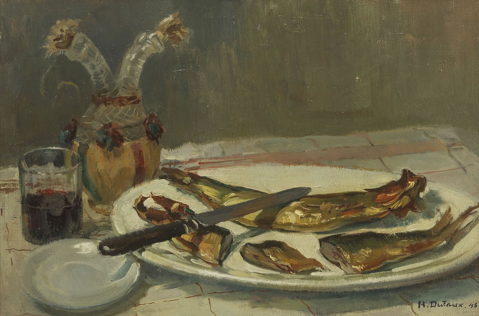 Nature morte au hareng