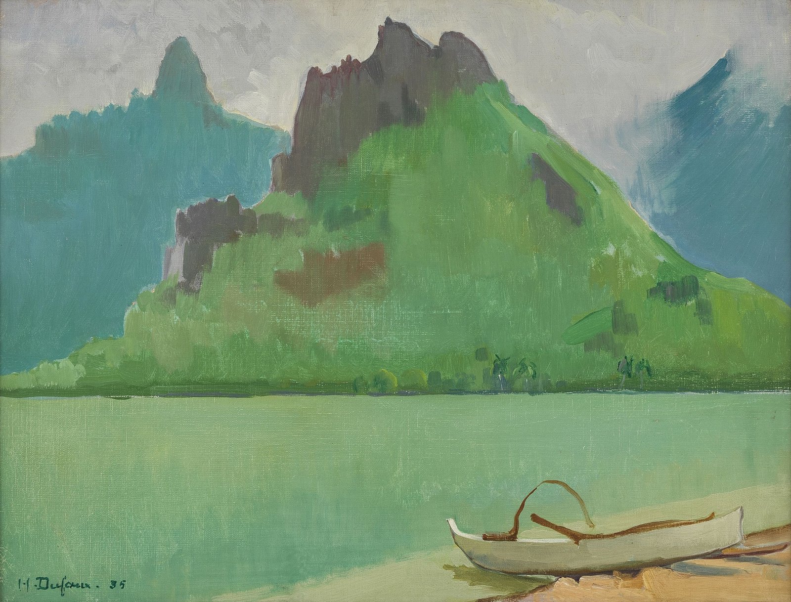 Pluie à Opunhau