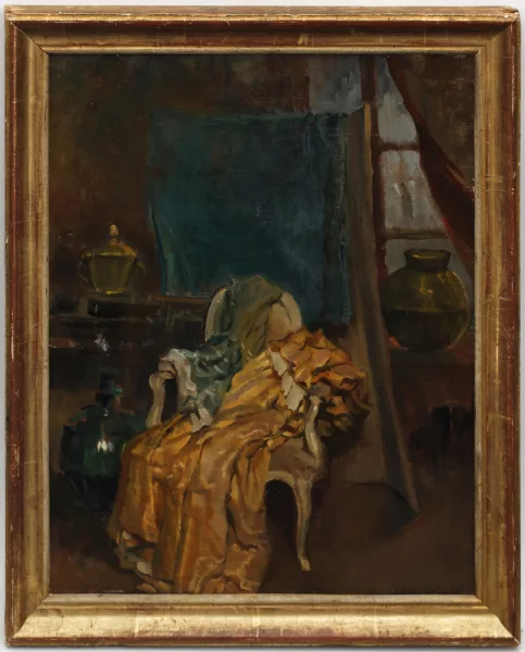 Henri Dufaux — Scène d'intérieur,
