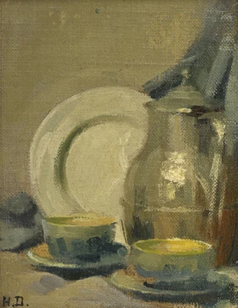 Nature morte à l'assiette