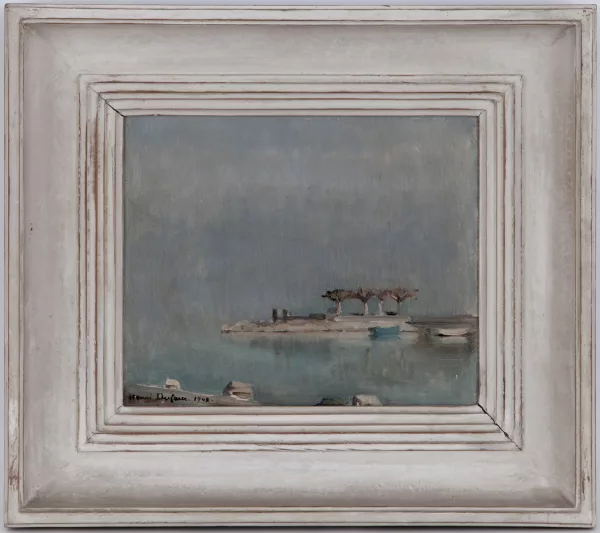 Henri Dufaux — "Le port des Eaux-Vives"