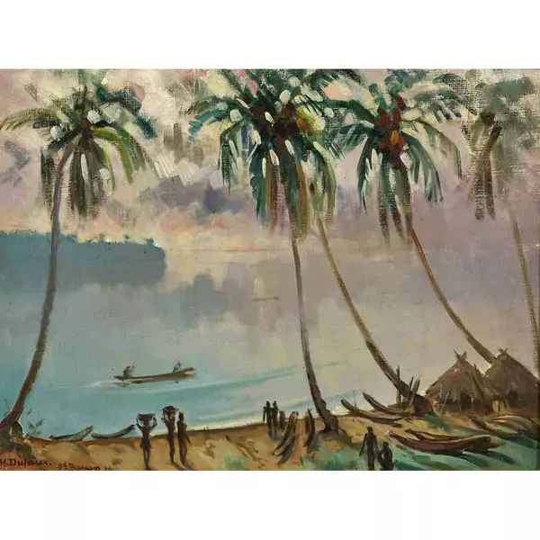 "Le Lagon à Grand-Bassam"