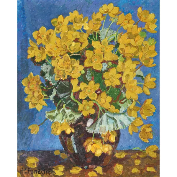 Henry-Claudius Forestier — Blumenstillleben.