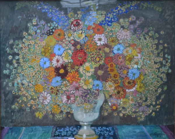Henry-Claudius Forestier — Vase de fleurs