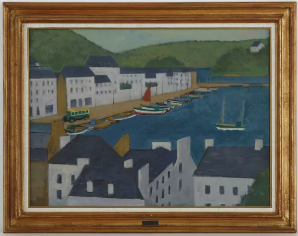 Henry Meylan — Henry Meylan (1895-1980), \Audièrne en blanc,